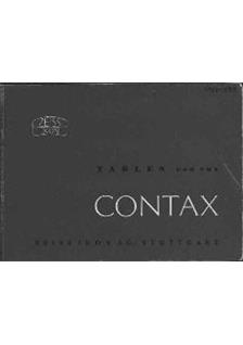 Zeiss Ikon Contax Accessories manual. Camera Instructions.